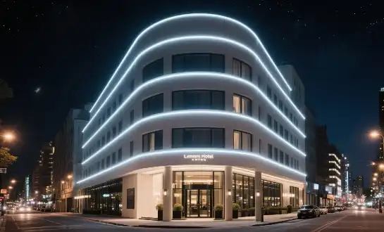 The Art of Facade Lighting: Commercial and Public Spaces